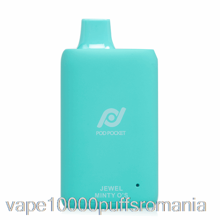 Vape Romania Pod Pocket 7500 0% Zero Nicotină Bijuterie De Unică Folosință Minty O's